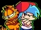 Spel Funkin' On a Monday with Garfield the cat online