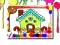 Spel House Coloring Book online