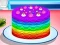 Spel Cooking Rainbow Cake online