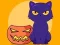 Spel Coloring Book: Halloween Cat online