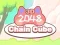 Spel Chain Cube 2048 3D online