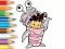 Spel Coloring Book: Monster Costume Girl online