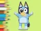 Spel Coloring Book: Happy Bluey online