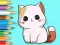 Spel Coloring Book: Cute Kitten online