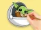 Spel Coloring Book: Master Yoda online