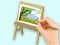 Spel Coloring Book: Paysage Drawing Board online