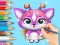 Spel Coloring Book: Cute Fluvsies online