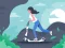 Spel Electric scooter rides jigsaw online