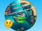 Spel Round Jigsaw Puzzle Collect Pictures of Funny Ocean Inhabitants online