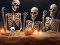 Spel Halloween Skeleton Colony Escape online