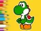 Spel Coloring Book: Yoshi Fishing Day online