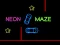 Spel Neon Car Maze online