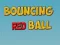 Spel Bouncing Red Ball online