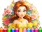 Spel Coloring Book: Flower Dress Up online