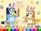 Spel Coloring Book: Bluey Happy Easter online