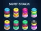 Spel Sort Stack color Hoop Game online