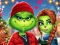 Spel The Grench Couple Holiday Dress up online