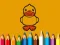 Spel Back To School: Ducks Coloring Book online