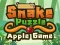 Spel Snake Puzzle Apple Game online