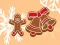 Spel Gingerbreadman Coloring online