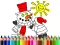 Spel Back To School: Winter Time Coloring online