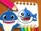 Spel Baby Shark Coloring Book online
