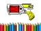 Spel Back To School: Nerf Coloring Book online