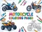 Spel Motorcycle Coloring Pages online
