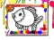 Spel Fish Coloring Book online