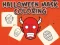 Spel Halloween Mask Coloring Book online