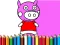 Spel Back To School Coloring Book Pig online