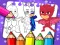 Spel PJ Masks Coloring Book online