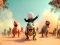 Spel Stickman: Dinosaur arena online