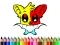 Spel Cute Bat Coloring Book online