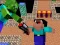 Spel Space Adventure: Noobiks Battle vs Zombies online