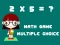 Spel Math Game Multiple Choice online