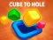 Spel Cube to Hole online