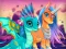 Spel Cute Unicorns And Dragons Puzzle online