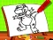 Spel Easy Kids Coloring Dinosaur online