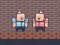 Spel 2 Player Red Blue Pirates online