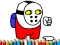 Spel Space Dude Coloring Book online