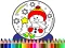 Spel Back To School: Christmas Coloring Book online