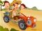 Spel Cartoon Tractor Puzzle online