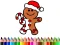 Spel Back To School: Christmas Cookies Coloring online