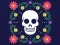 Spel Colorful Skull Jigsaw online