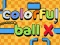 Spel Colorful ball X online