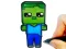 Spel Easy Kids Coloring Mineblox online