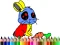 Spel Back To School: Rabbit Coloring Book online