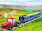 Spel Chained tractor towing train online