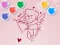 Spel Bubble Shooter Valentine online